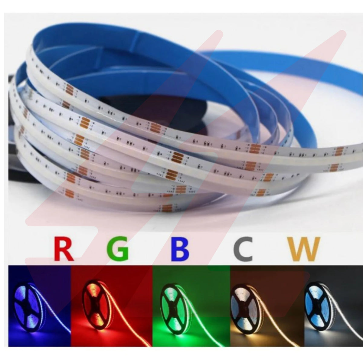 Smart RGB COB LED Strip Light 7 Colour with Remote Control.
Smart Life Lighting & Electrical	