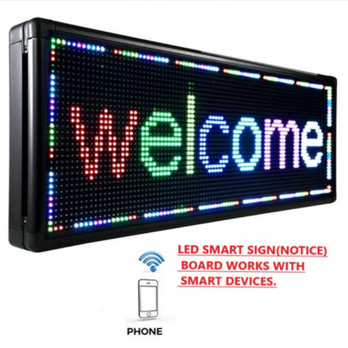 Smart RGB LED Panel Notice Board – Smart Life Lighting & Electrical