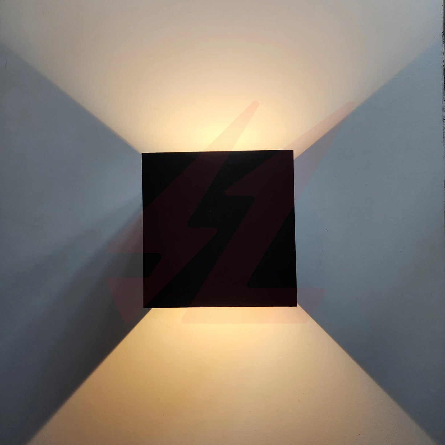 6W Square Up & Down LED Wall Light – IP54 Warm White Wall Lamp.
Smart Life Lighting & Electrical	