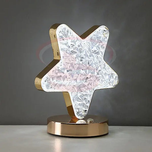 Star Shape crystal touch table lamp – rechargeable with 3 colour modes (Cool White, Crystal White & Warm White)
Smart Life Lighting & Electrical