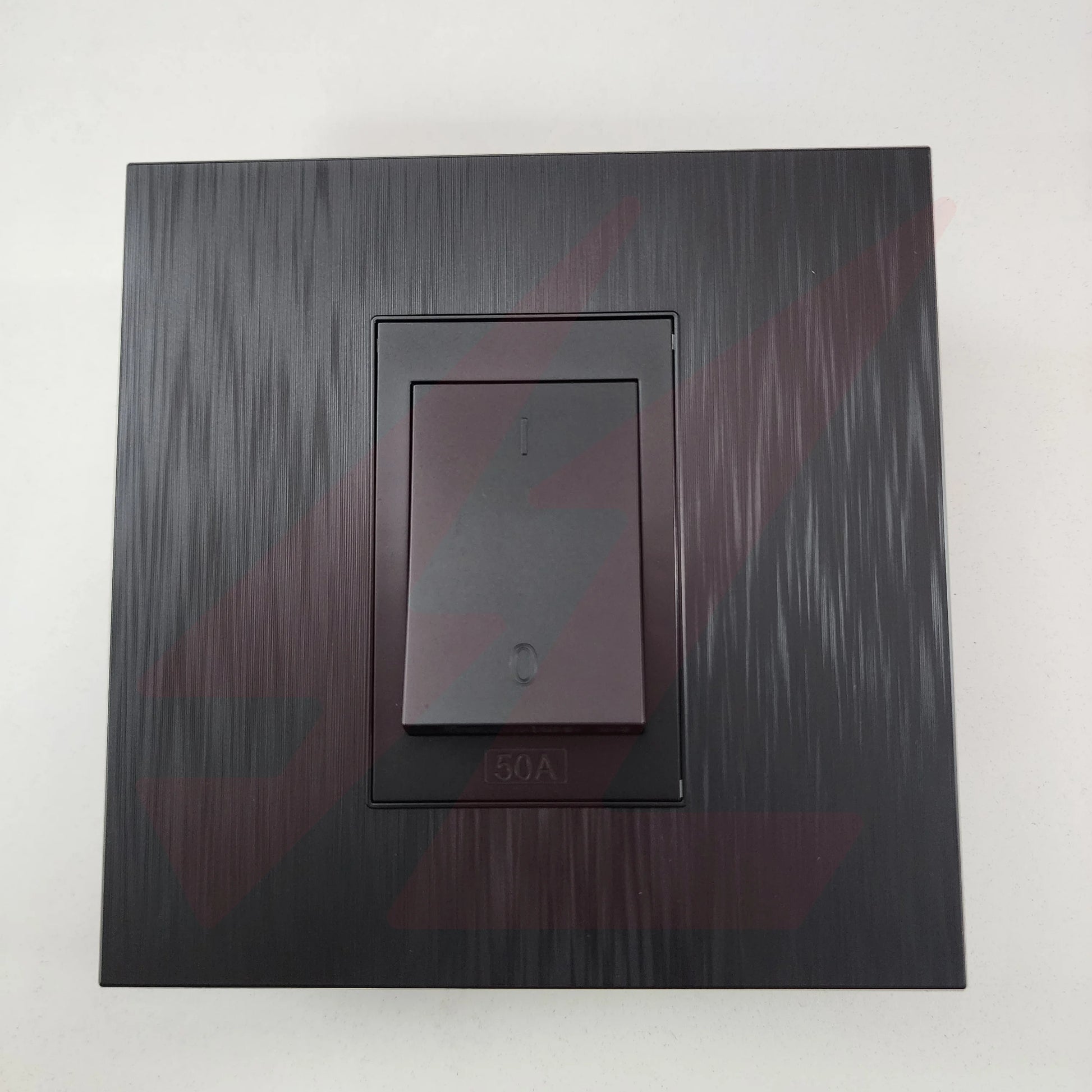 Black 50A stove isolator switch 4×4 wall plate.
Smart Life Lighting & Electrical		