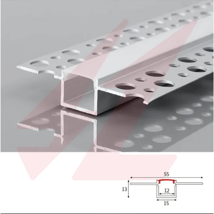 Surface Plaster Aluminium LED Profile Channel with Diffuser for Ceiling and Wall LED Strip Lighting.		
Smart Life Lighting & Electrical		