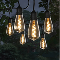 7.5M Outdoor String Lights Wire With 12 E27 Bulb Holders - Mr.Smart SA's Best Online Shopping Store