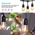 7.5M Outdoor String Lights Wire With 12 E27 Bulb Holders - Mr.Smart SA's Best Online Shopping Store