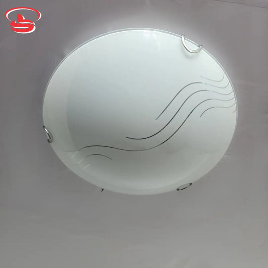 Modern wave design glass ceiling light with flush mount fixture, available with or without LED bulbs for stylish indoor lighting.
Smart Life ighting & Electrical