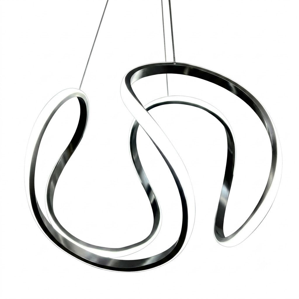 Moderne LED-hanglampe aluminium en akriel-6991.