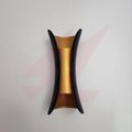 Modern curved black up and down LED wall light with warm white architectural glow for indoor and outdoor wall lighting.
Smart Life Lighting & Electrical
