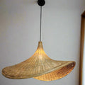 Nature style bamboo weaved hat pendant lamp. - Mr.Smart SA's Best Online Shopping Store