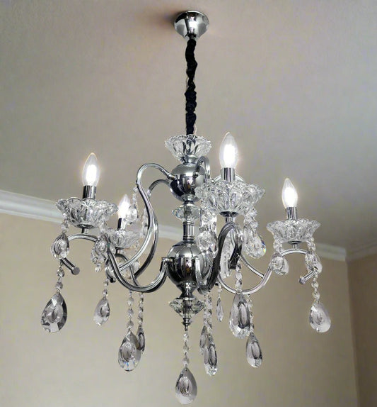 classic metal crystal chandelier-1949-5. - Mr.Smart SA's Best Online Shopping Store