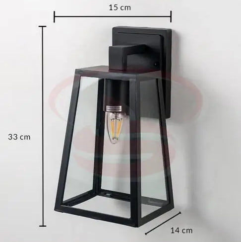 Vintage-Style Outdoor Wall Lamp with Clear Glass Panels
Smart Life Lighting & Eelctrical