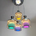 Colorful glass LED pendant lamp. - Mr.Smart SA's Best Online Shopping Store