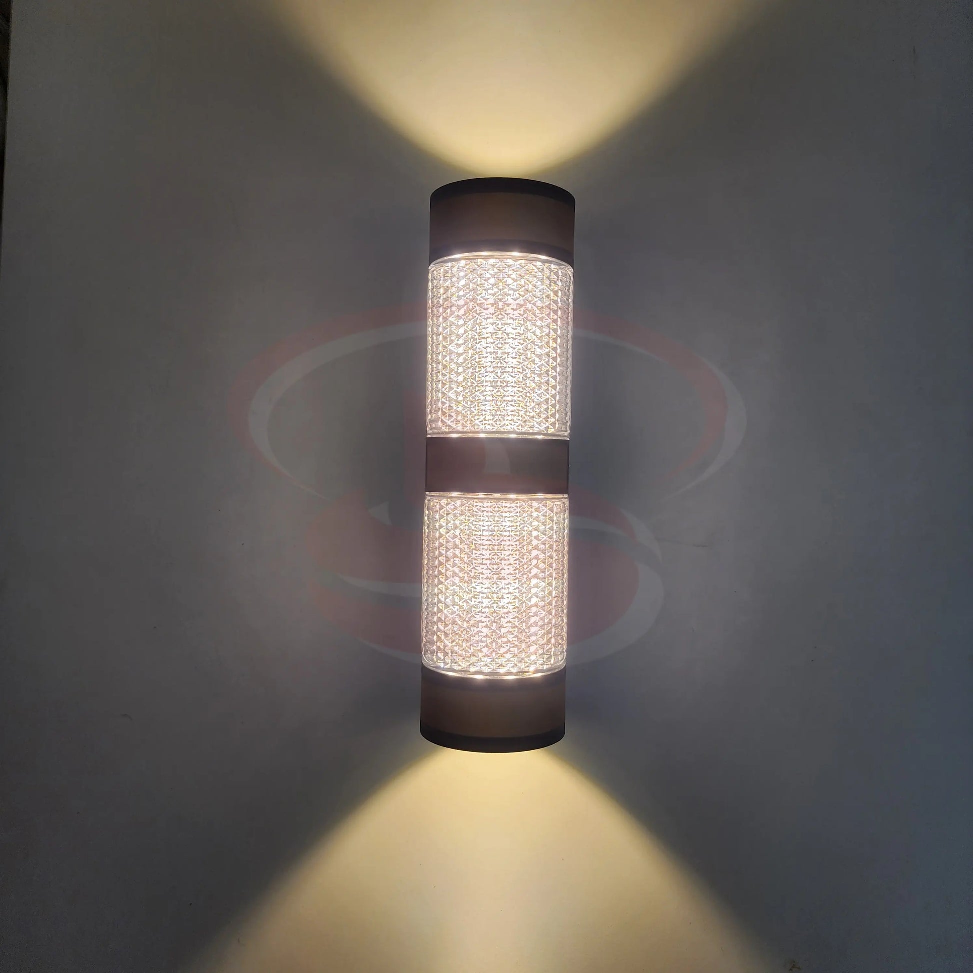 Crystal LED up and down wall light warm white decorative cylinder design
Smart Life Lighting & Electrical