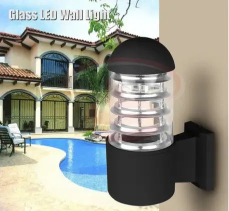 Dome-top outdoor wall lamp with layered glass design for modern garden, gate, and pathway lighting.
Smart Life Lighting & Electrical