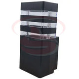 Modern dual-layer rectangular outdoor LED wall lamp with transparent glass design for villa and gate lighting.
Smart Life Lighting & Electrical