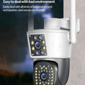 JORTAN Double Lens Full HD Gun Ball Linkage Smart WIFI-IP Camera. - Mr.Smart SA's Best Online Shopping Store