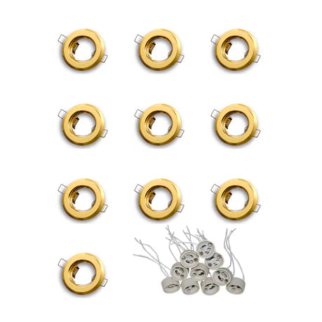 Downlight Fittings With GU10 Holders - Pack Of 10 - Mr.Smart SA's Best Online Shopping Store