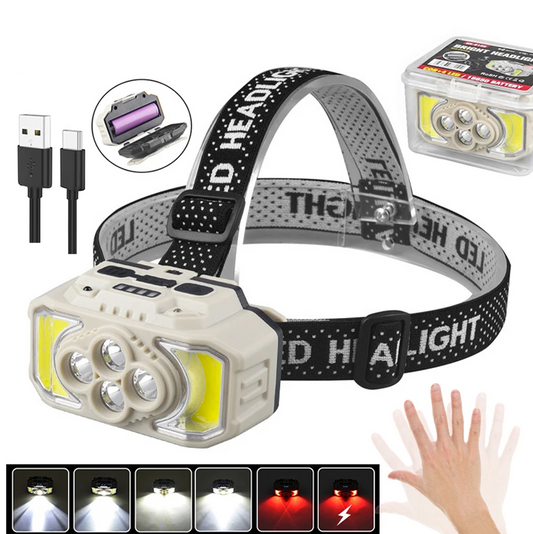4 LED High quality rechargeable Head lamp. - Mr.Smart SA's Best Online Shopping Store
