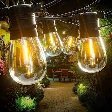 20M 20 Bulbs- Solar LED Festoon Outdoor String Lights. - Mr.Smart SA's Best Online Shopping Store