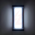 Modern rectangular cool white LED wall light with black frame for indoor and outdoor architectural wall lighting.
Smart Life Lighting & Electrical