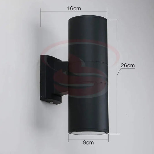 Luxe Cylindra Up & Down Black Wall Lamp – GU10 Outdoor Fixture
Smart Life Lighting & Electrical