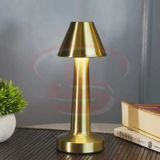 Luxury Golden Metal Touch Table Lamp – Rechargeable Warm LED Bedside Light
Smart Life Lighting & Electrical