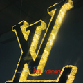 LV Logo Luxury Crystal Hanging LED Pendant Light with Remote. - Mr.Smart SA's Best Online Shopping Store