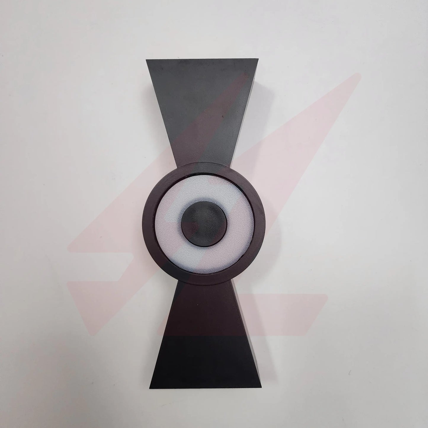 Modern circular black LED wall light with warm white up and down lighting effect for indoor and outdoor architectural wall lighting.
Smart Life Lighting & Electrical