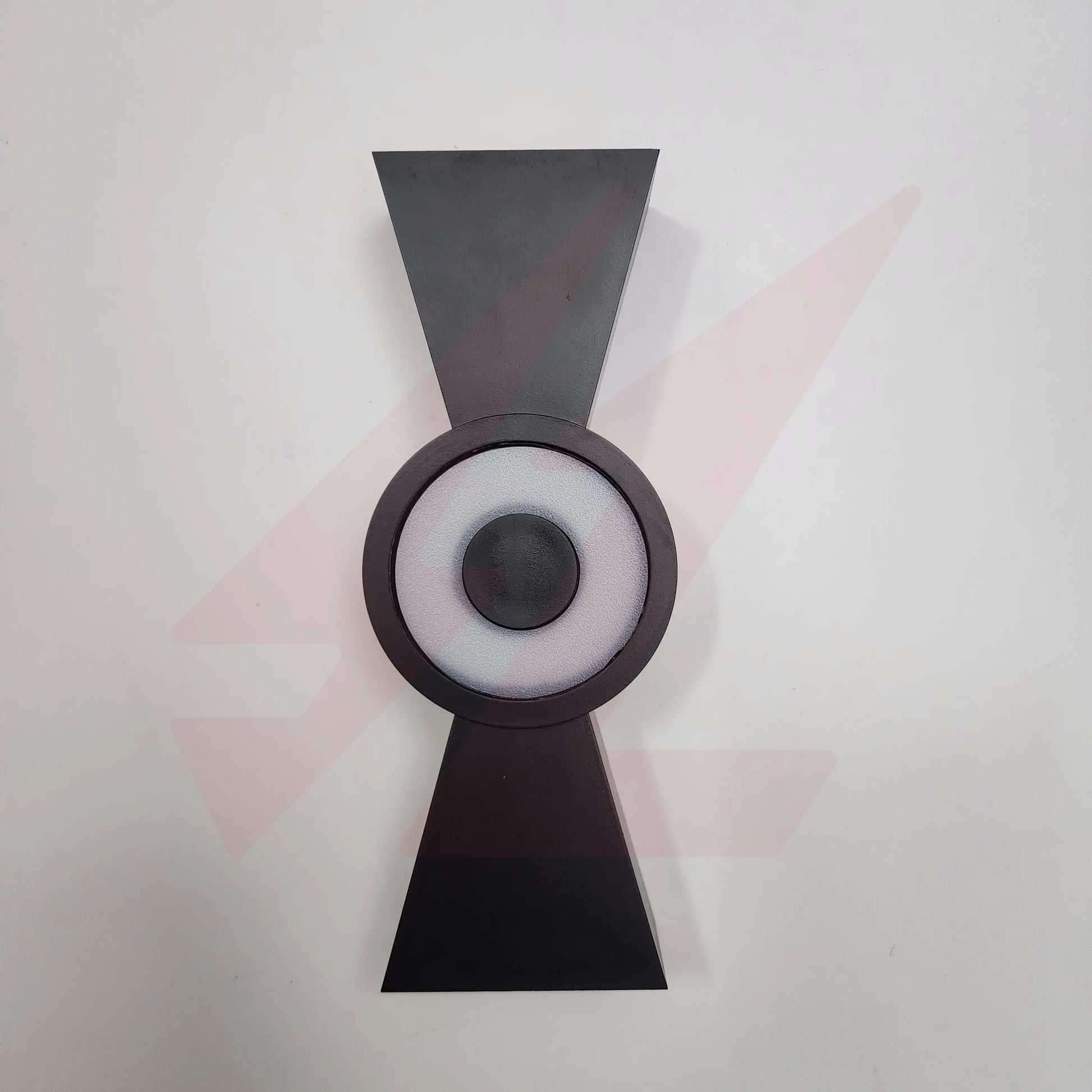 Modern circular black LED wall light with warm white up and down lighting effect for indoor and outdoor architectural wall lighting.
Smart Life Lighting & Electrical