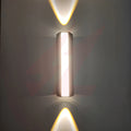 Modern black LED up and down wall light with front glow warm white architectural wall lamp for indoor and outdoor lighting.
Smart Life Lighting & Electrical