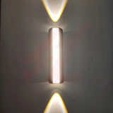Modern black LED up and down wall light with front glow warm white architectural wall lamp for indoor and outdoor lighting.
Smart Life Lighting & Electrical