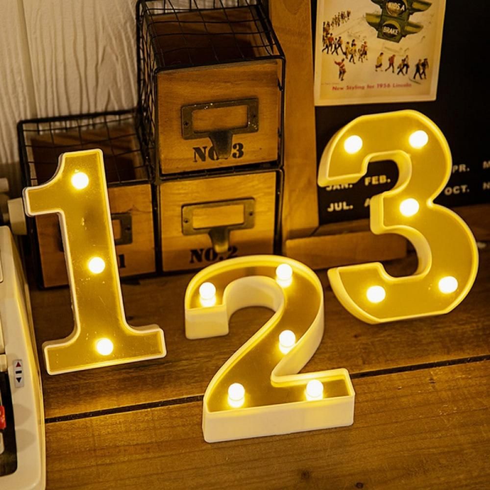 Gold Plated LED Number Lights – Smart Life Lighting & Electrical