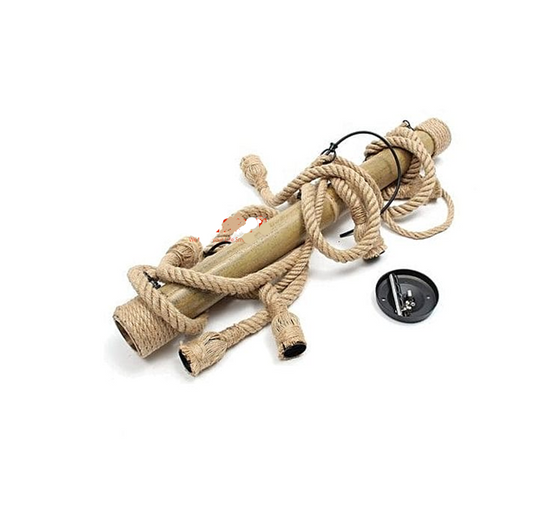 Vintage Rope Pendant Light Bamboo. - Mr.Smart SA's Best Online Shopping Store
