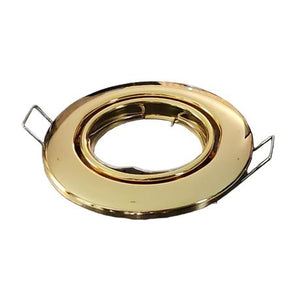 Moveable Downlight Fitting (GU10/MR16) - Golden