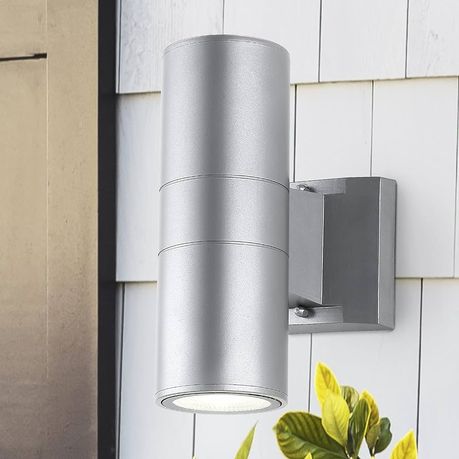 Outdoor Wall Lamp - Silver - Mr.Smart SA's Best Online Shopping Store