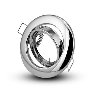 Moveable Downlight Fitting (GU10/MR16) - Chrome