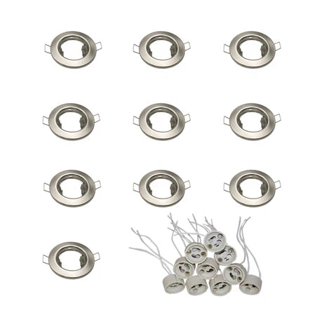 Downlight Fittings With GU10 Holders - Pack Of 10 - Mr.Smart SA's Best Online Shopping Store