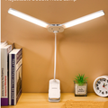 Rechargeable Desk Lamp with Clip & Double Heads - Mr.Smart SA's Best Online Shopping Store