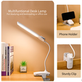Rechargeable Desk Lamp with Clip & Double Heads - Mr.Smart SA's Best Online Shopping Store