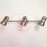 Three Head Adjustable wall spotlight Brushed Steel Modern Wall Light
Smart Life Lighting & Electrical