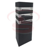 Modern rectangular outdoor wall lamp with layered glass stripes for gate and villa lighting.
Smart Life Lighting & Electrical