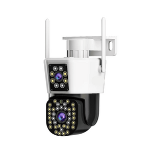 JORTAN Double Lens Full HD Gun Ball Linkage Smart WIFI-IP Camera.